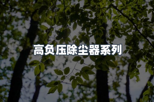 高负压除尘器